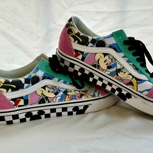 Vans Multicolor Cartoon Sneakers